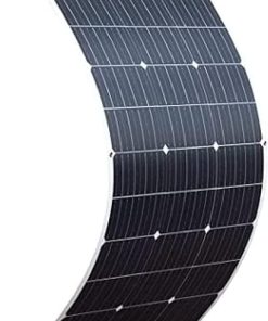 100 Watt Flexible Solar Panel 12 Volt Lightweight Monocrystalline Kit