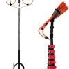Solar Panel Cleaning Pole Kit 24FT 3.6 to 11M Window Brush System