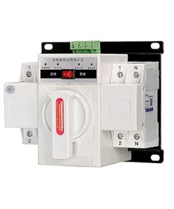 Automatic Dual Power Transfer Switch 2P63A 220V Fire Safety Device