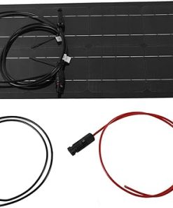 100W Monocrystalline Portable Solar Panel Charger for RVs and Tents