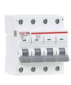 1000V DC MCB 4 Pole 6A to 63A Leistungsschalter IEC60947 2