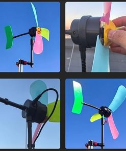 5V Portable Wind Turbine Generator USB DC Dual Output for Camping 2