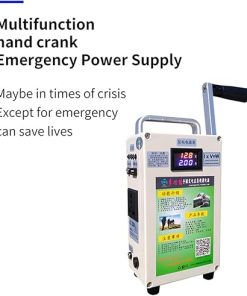 150W Hand Crank Generator and 15000 mAh Power Bank for Camping 2