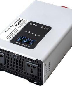 6000W Pure Sine Wave Inverter Charger 12V to 72V Solar Power 6000W Pure Sine Wave Inverter Charger 12V to 72V Solar Power