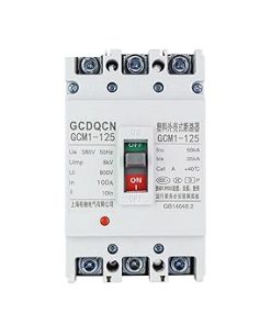 GCM1 Molded Case Circuit Breaker 3P125A Low Voltage Air Switch