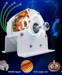 9000W Gearless Permanent Magnet Generator for Wind and Water Turbines 2