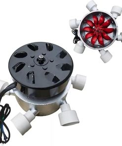 3000W Hydraulic Turbine Generator 6-Tube Hydro Water Turbine 110V 220V