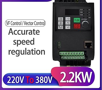 5.5kW 7.5kW 220V 380V VFD AC Frequency Inverter Single Phase Output 2 5.5kW 7.5kW 220V 380V VFD AC Frequency Inverter Single Phase Output - Image 2