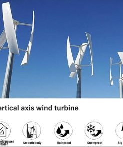 13000W Low Speed Vertical Wind Power Turbine Generator for Home RV 2
