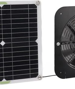 Solar Powered Exhaust Fan Kit for Greenhouse and Chicken Coop