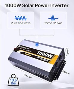 ECO-WORTHY 1000W Pure Sine Wave Inverter for Off-Grid Use 2