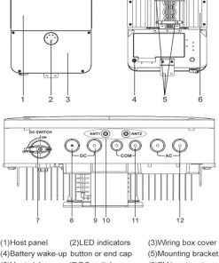 XH-US 8.2KW Grid Tie Inverter Battery Ready UL1741SA Solar Power 2