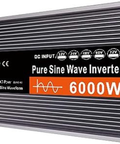 Pure Sine Wave Inverter 3000W 6000W DC to AC for Car Boat RV Solar