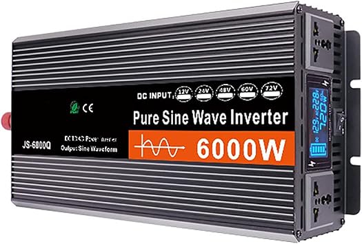 Pure Sine Wave Inverter 3000W 6000W DC to AC for Car Boat RV Solar Pure Sine Wave Inverter 3000W 6000W DC to AC for Car Boat RV Solar