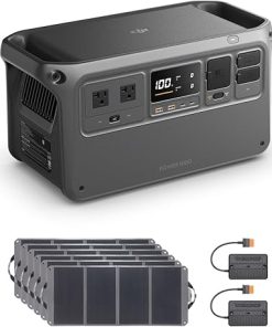 DJI Power 1000 Solar Generator 600W 4000 Cycle Life Fast Charging