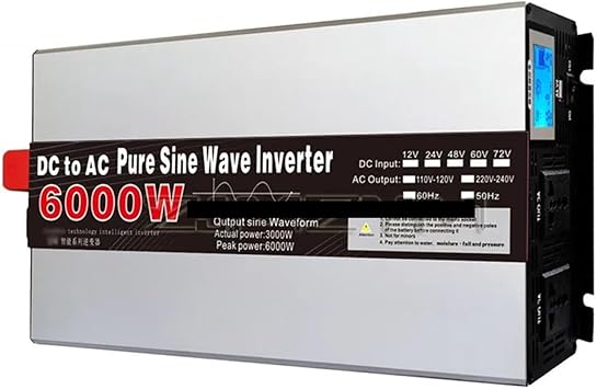 6000W 8000W Pure Sine Wave Inverter DC12V AC 220V Solar Power 2 6000W 8000W Pure Sine Wave Inverter DC12V AC 220V Solar Power - Image 2