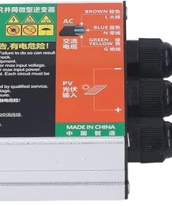 MPPT Solar Grid Tie Inverter Pure Sine Wave Aluminium 180W AC120V 2