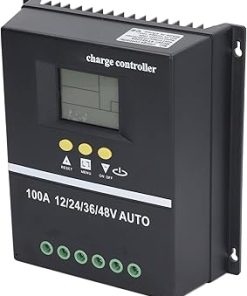 MPPT Solar Controller USB Port Backlit LCD Display 12V 24V 36V 48V 2