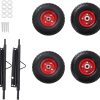 Replacement All Terrain Solid Tire Wheel Kit for Generator EU3000is