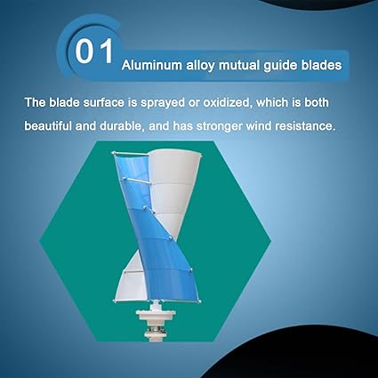 100W 12V Wind Turbine Generator – Ultra Quiet Off-Grid Power Solution 2 100W 12V Wind Turbine Generator – Ultra Quiet Off-Grid Power Solution - Image 2