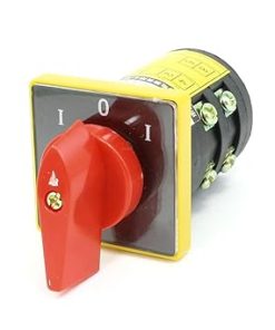 380V 10A Universal 3 Position Changeover Switch with 8 Terminals