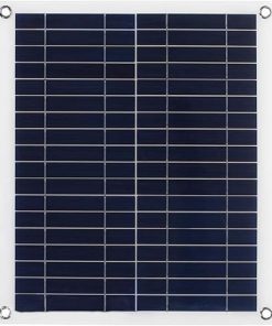 30W Mini Solar Panel Flexible Monocrystalline Battery Charger 18V