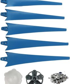 DIY Wind Turbine Blades with Hub and Cover 600mm Replacement Pack