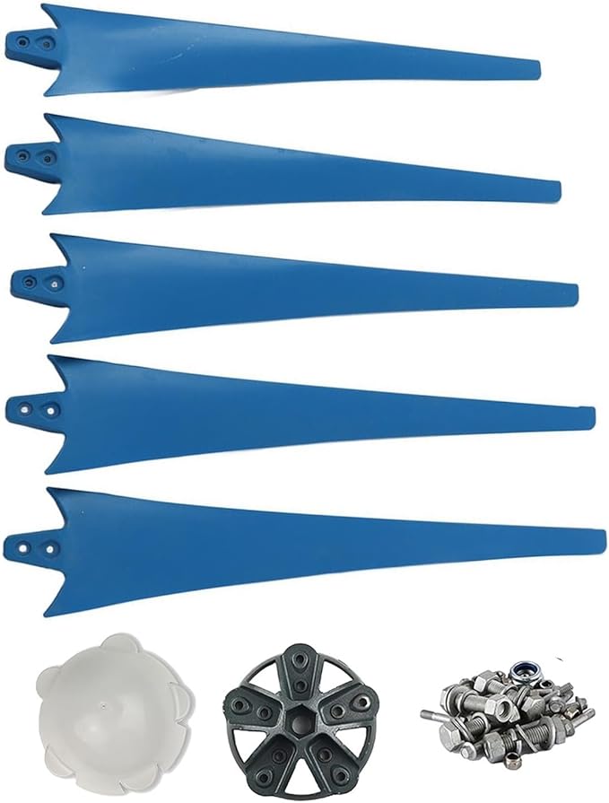 DIY Wind Turbine Blades with Hub and Cover 600mm Replacement Pack DIY Wind Turbine Blades with Hub and Cover 600mm Replacement Pack