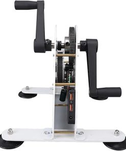 Portable 100W Hand Crank Generator with USB Interface for Emergencies