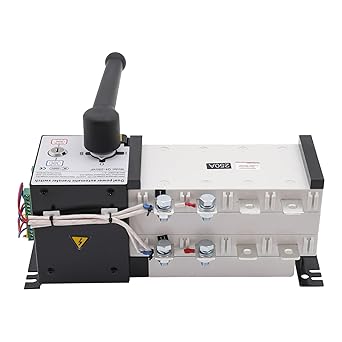 Dual Power Automatic Transfer Switch 4P 250A ATS Dual Power Generator Changeover Switch 110V Mini Electrical Selector Switches 2 Dual Power Automatic Transfer Switch 4P 250A ATS Dual Power Generator Changeover Switch 110V Mini Electrical Selector Switches - Image 2