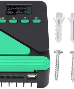 MPPT Solar Charge Controller with LCD for 12V 24V Battery System