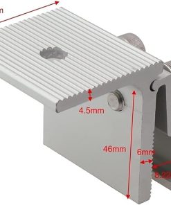 Aluminium Seam Clamp for Solar Roof Mounting PV System (4pcs) 2