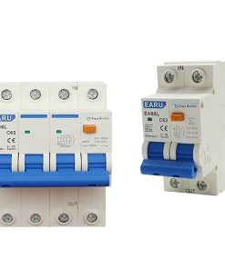 AC230V RCBO MCB Leakage Protector 30mA 4P Overload Short Circuit Protection