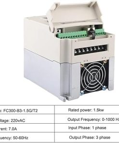 1.5kw 220v 380v Inverter Variable Frequency Drive for Effective Control 2