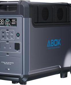 3600W Portable Power Station with 3840Wh LiFePO4 Battery for Home Use