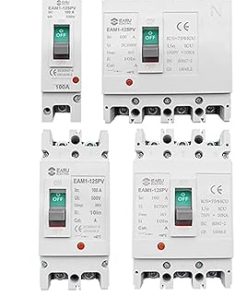 DC Circuit Breaker MCCB 1000V 500V 2P 3P 4P Solar Protector 200A