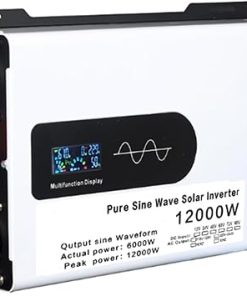 DC to AC Power Inverter 12000W 12V 24V 48V 60V 72V Pure Sine Wave DC to AC Power Inverter 12000W 12V 24V 48V 60V 72V Pure Sine Wave