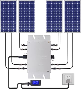 1200W Solar Grid Tie Micro Inverter for 110V Solar and Wind Power 1200W Solar Grid Tie Micro Inverter for 110V Solar and Wind Power