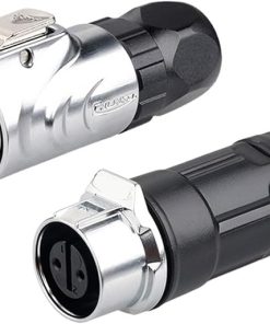 IP67 Waterproof 2-pin M12 Aviation Power Connector Plug Set 3