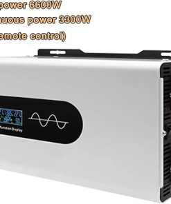 10000W Pure Sine Wave Inverter DC 12V 24V 48V to AC 220V Solar Off Grid 2