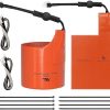 Solar Panel Trail Camera Charger Kit with 5000mAH Battery 2 Pack 3