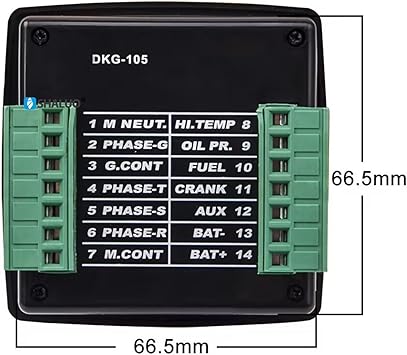 DKG105 Generator Controller AMF Auto Start Stop Module for DATAKOM 2 DKG105 Generator Controller AMF Auto Start Stop Module for DATAKOM - Image 2