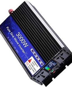 3000W Pure Sine Wave Inverter DC 12V to AC 110V 220V for Home RV