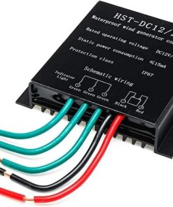 1500W MPPT Charge Controller Wind Turbine DC 12V 24V 48V Black