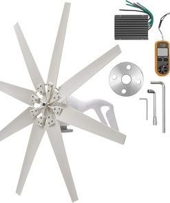 600W 12V Wind Turbine Generator Kit with MPPT Charge Controller