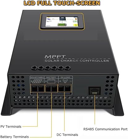 MPPT Solar Charge Controller 80A for 12V 24V 48V Off Grid Systems 2 MPPT Solar Charge Controller 80A for 12V 24V 48V Off Grid Systems - Image 2