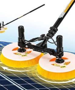Solar Panel Cleaning Tool and Brush Water Fed Pole Kit 24.5ft Solar Panel Cleaning Tool and Brush Water Fed Pole Kit 24.5ft