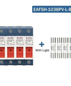 High Voltage 4P Solar DC Fuse Holder for 1000V Photovoltaic Systems 2