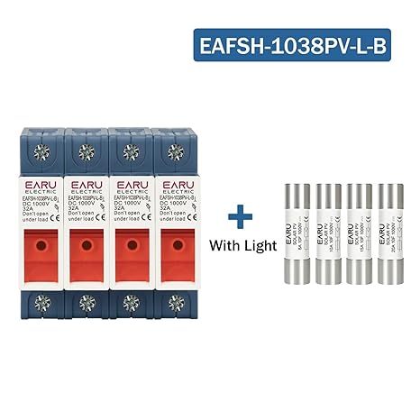 High Voltage 4P Solar DC Fuse Holder for 1000V Photovoltaic Systems 2 High Voltage 4P Solar DC Fuse Holder for 1000V Photovoltaic Systems - Image 2