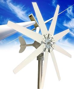 12000W Wind Turbine Generator Kit with 8 Blades for Home Use 12000W Wind Turbine Generator Kit with 8 Blades for Home Use